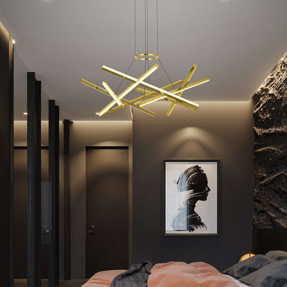 Stax 600 LED Pendant Gold