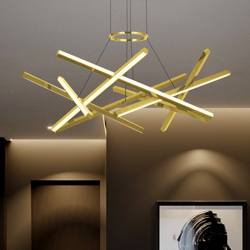 Stax 600 LED Pendant Gold
