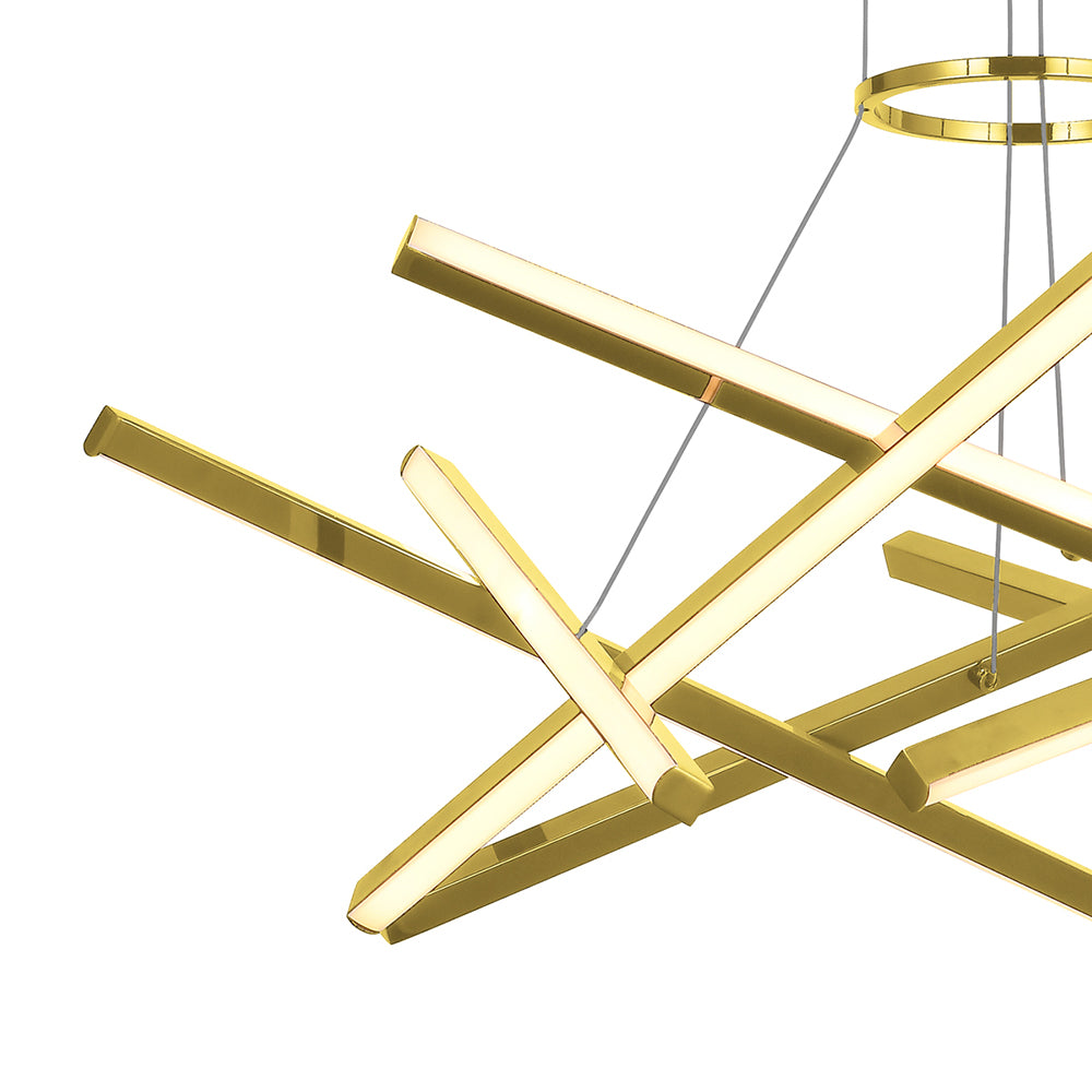 Stax 600 LED Pendant Gold