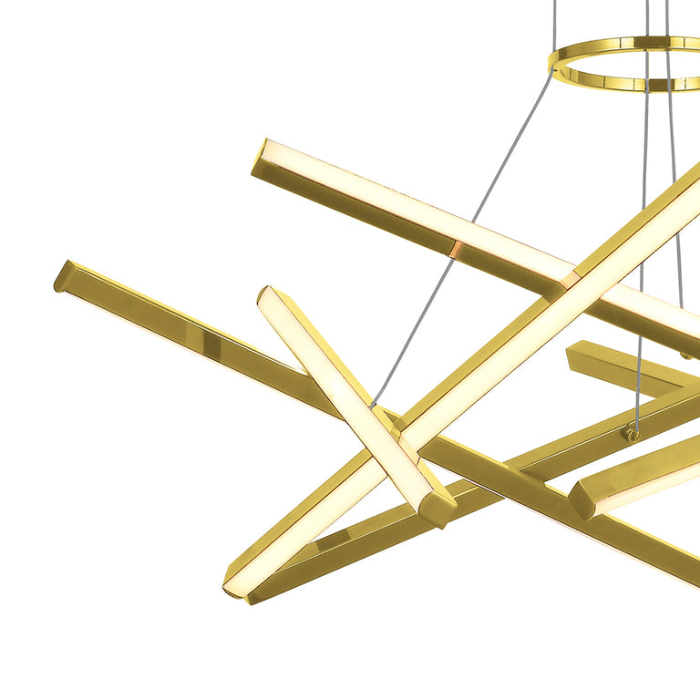 Stax 600 LED Pendant Gold