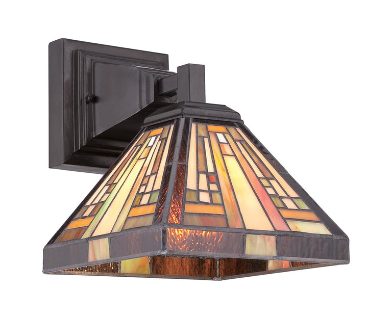 Stephen 1 Light Wall Light Vintage Bronze - QZ/STEPHEN1