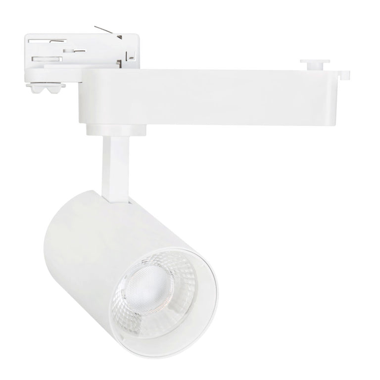Three Circuit 30W LED Track Light Warm White - STR4885WW/WH