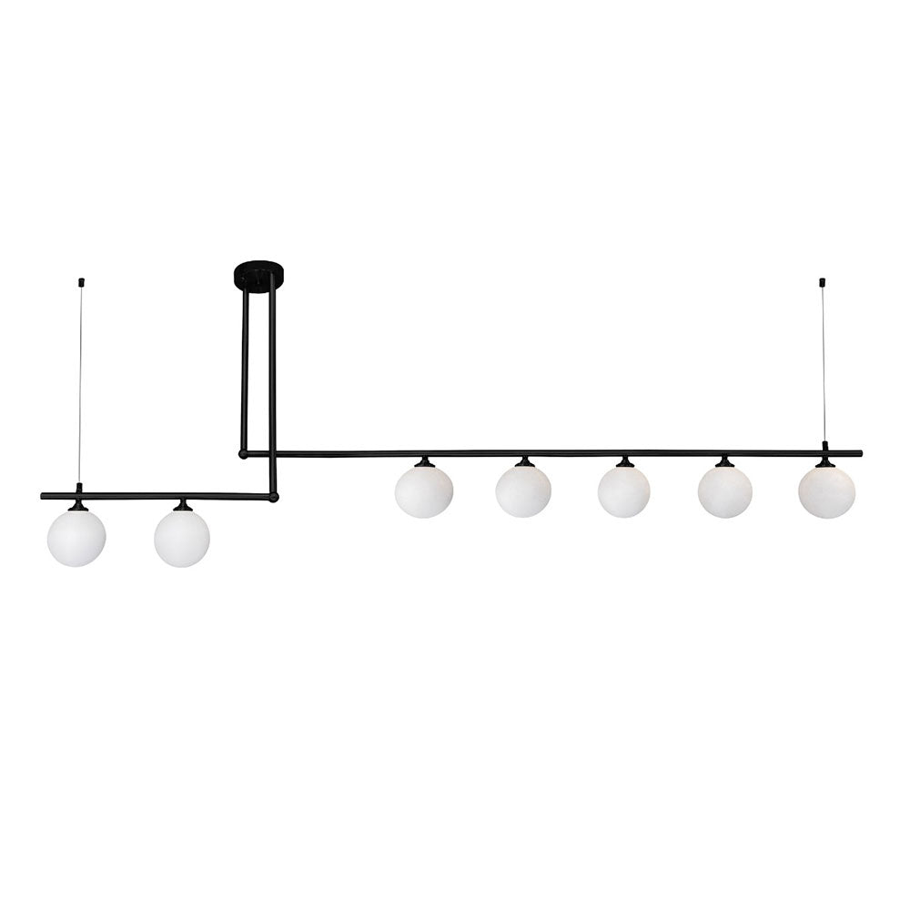 Tetris 7 Light Pendant Black