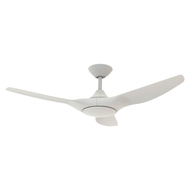 Strike 48" DC 3 Blade Ceiling Fan White / White - 60130