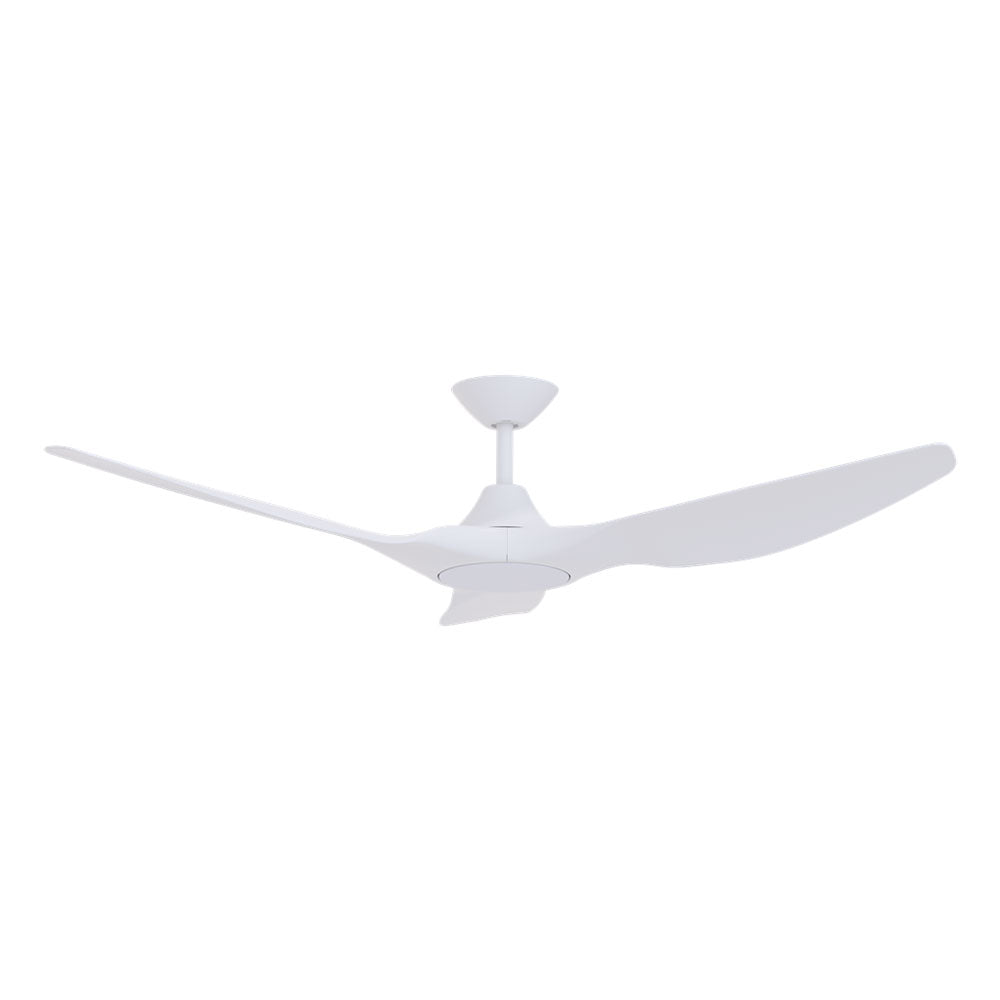 Strike 60" DC 3 Blade Ceiling Fan White / White - 60135