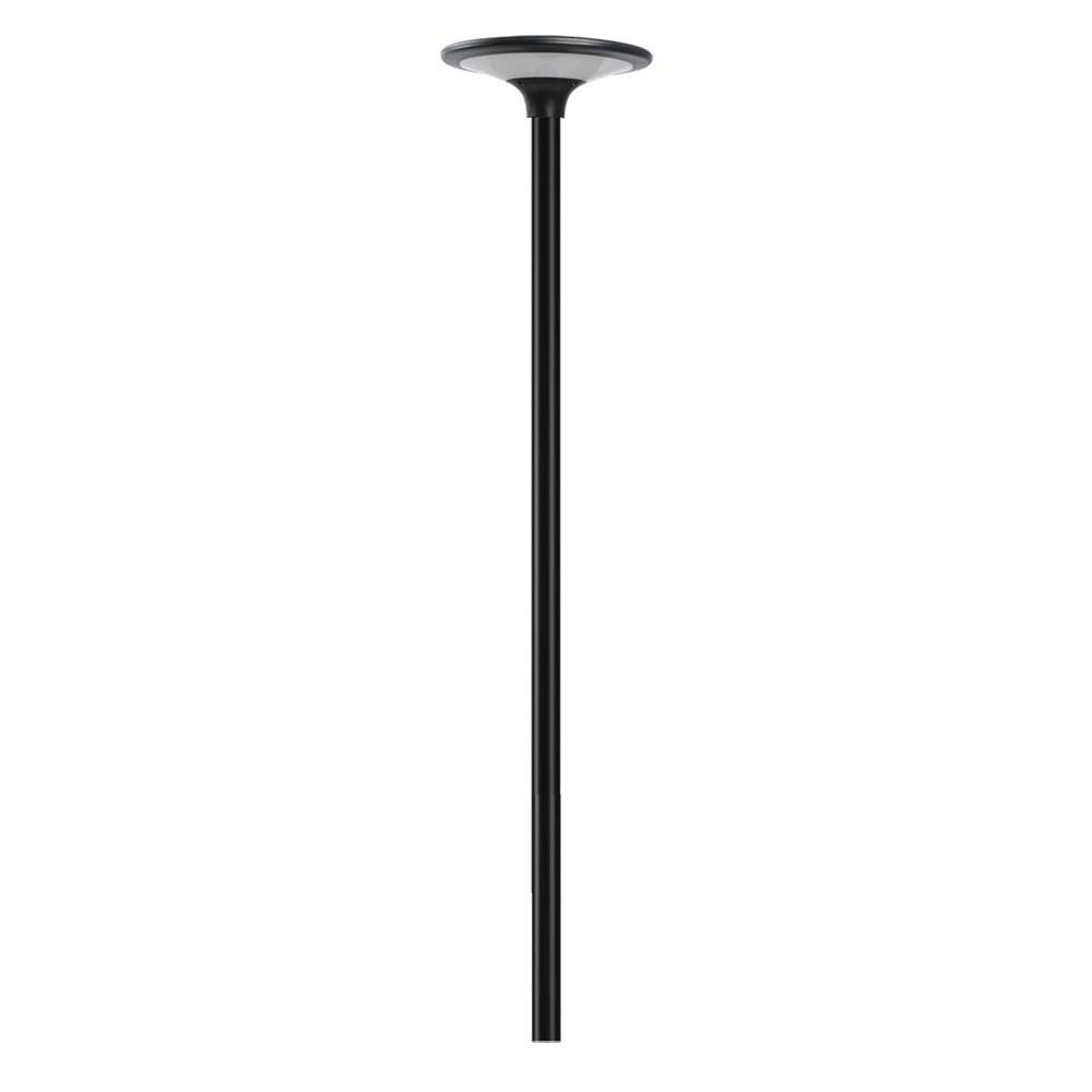 Sunsolar 20W LED Solar Powered Head Complete With 2 Meter Post Black / Duo Colour - 10304