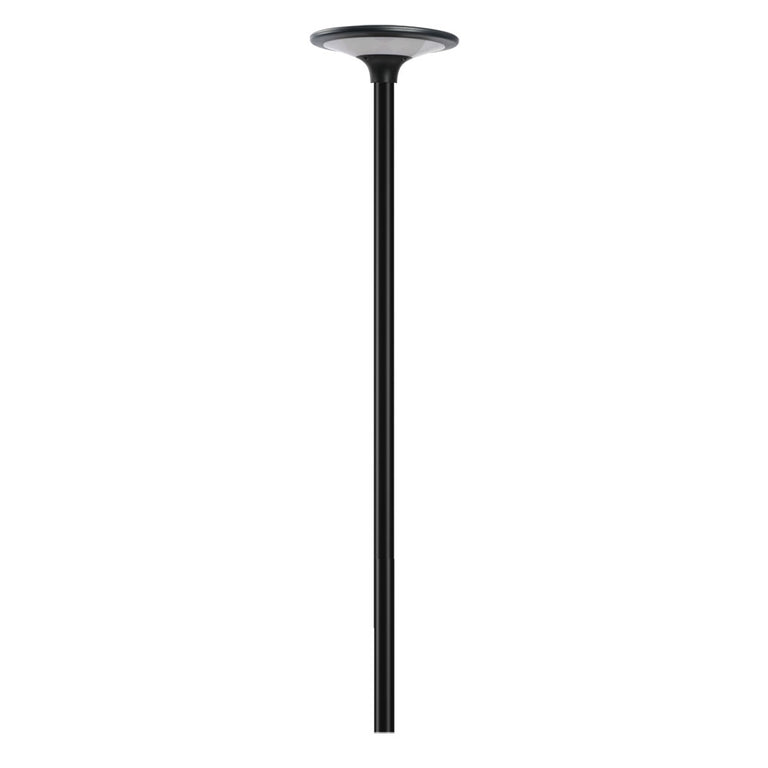 Sunsolar 20W LED Solar Powered Head Complete With 2 Meter Post Black / Duo Colour - 10304
