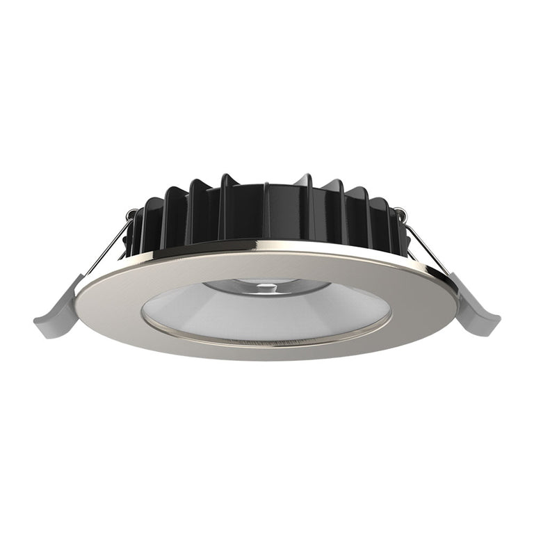Swap-Sleek 8W LED Dimmable Downlight Satin Chrome / Tri-Colour - 21457