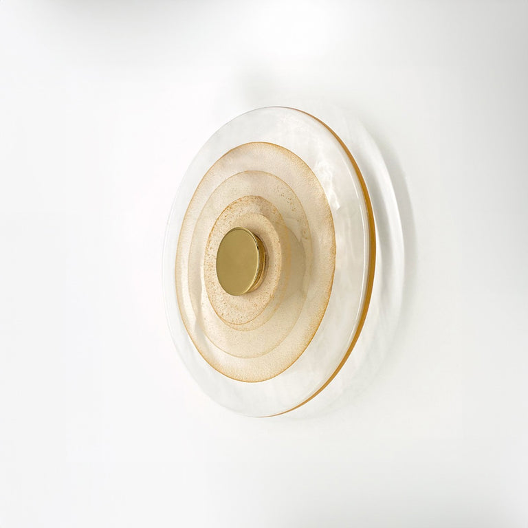 Twirl 250 LED Wall Light Brass