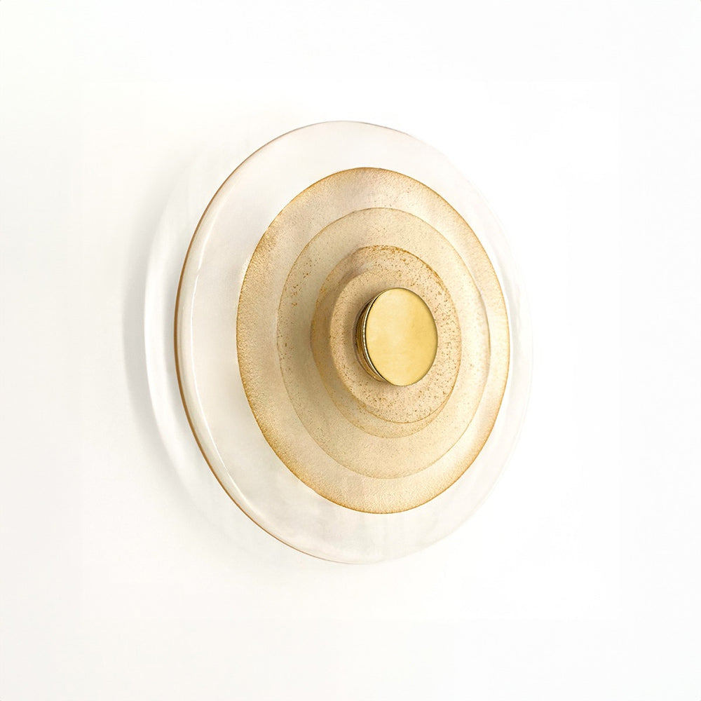 Twirl 250 LED Wall Light Brass