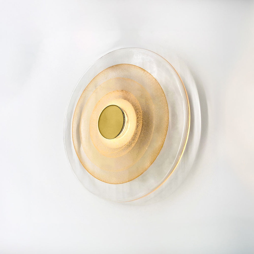 Twirl 250 LED Wall Light Brass