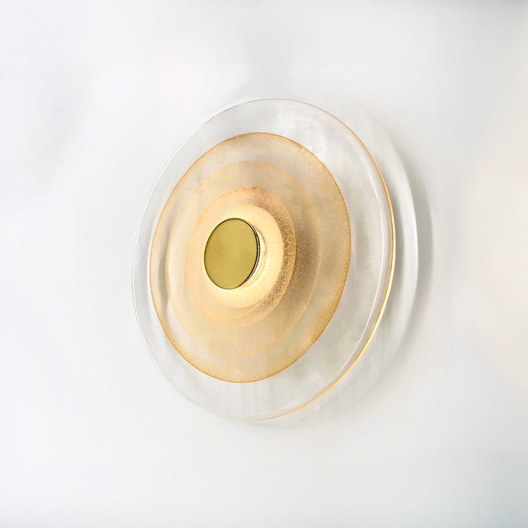 Twirl 250 LED Wall Light Brass