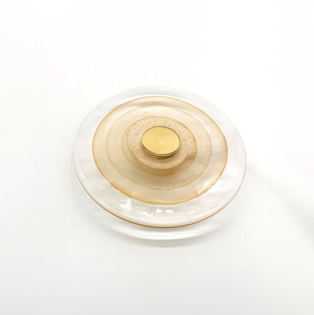 Twirl 250 LED Wall Light Brass