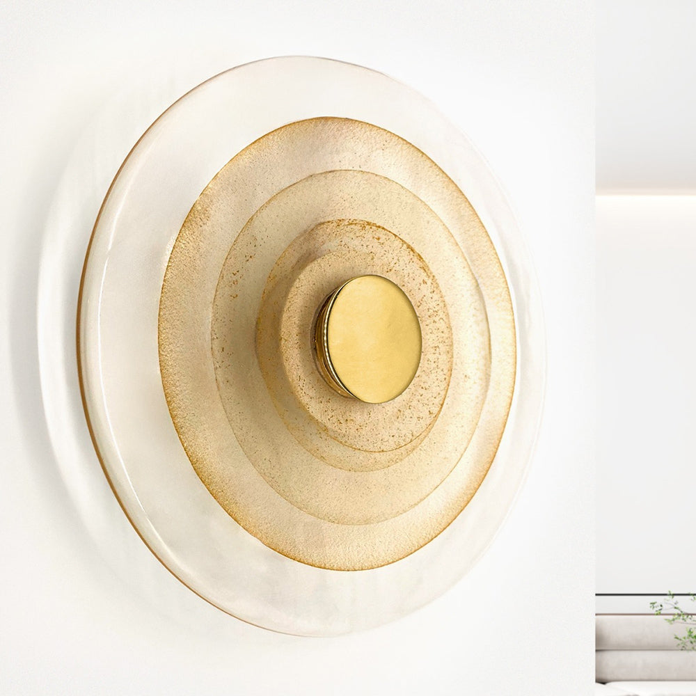 Twirl 350 LED Wall Light Brass