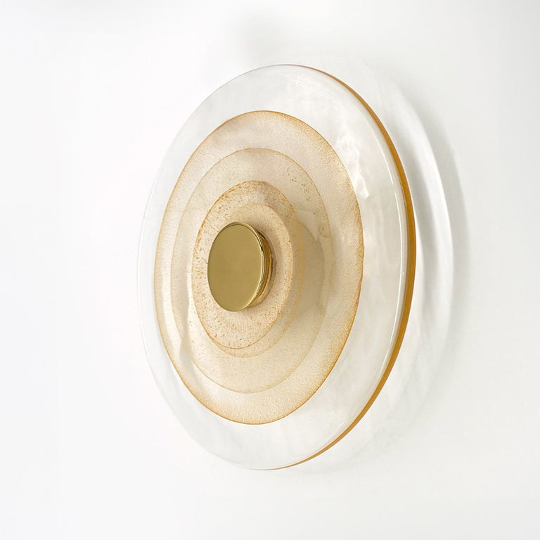 Twirl 350 LED Wall Light Brass