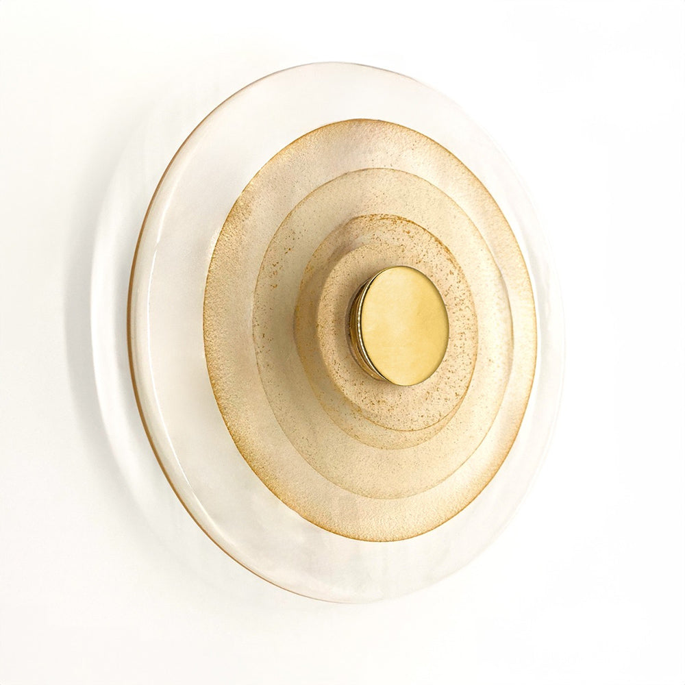 Twirl 350 LED Wall Light Brass