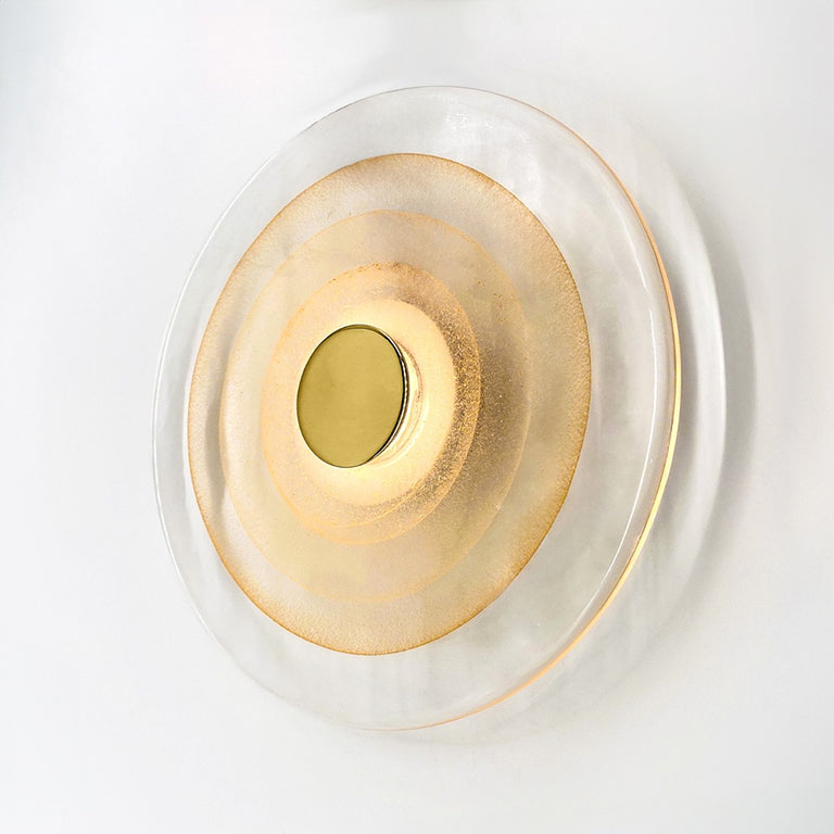 Twirl 350 LED Wall Light Brass
