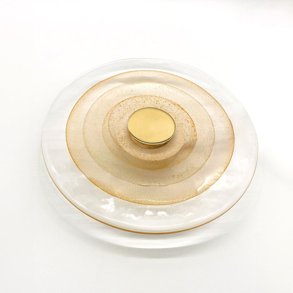 Twirl 350 LED Wall Light Brass