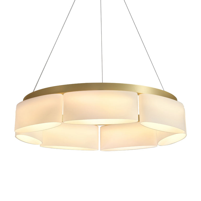 Swiss 650 Dimmable LED Pendant Gold / Warm White