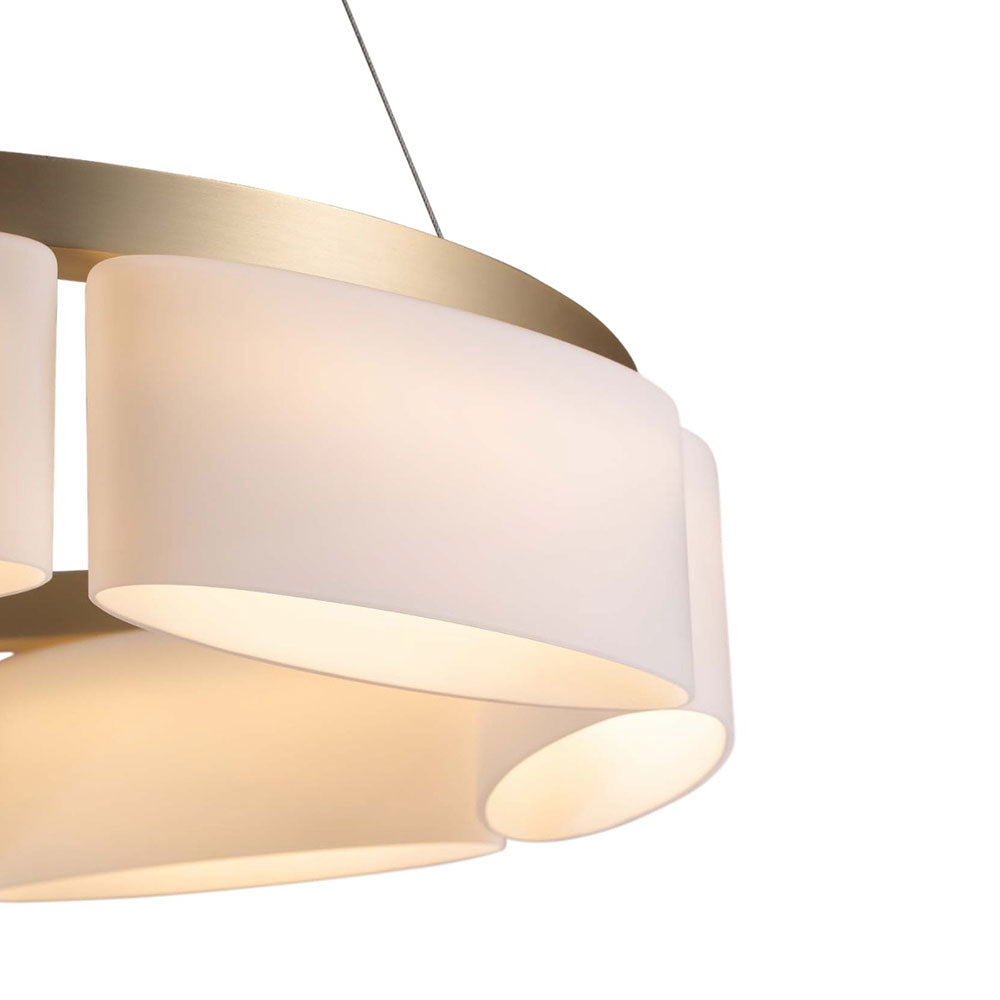 Swiss 650 Dimmable LED Pendant Gold / Warm White