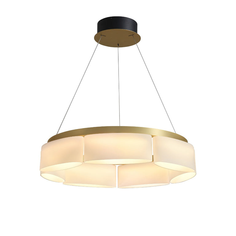 Swiss 650 Dimmable LED Pendant Gold / Warm White