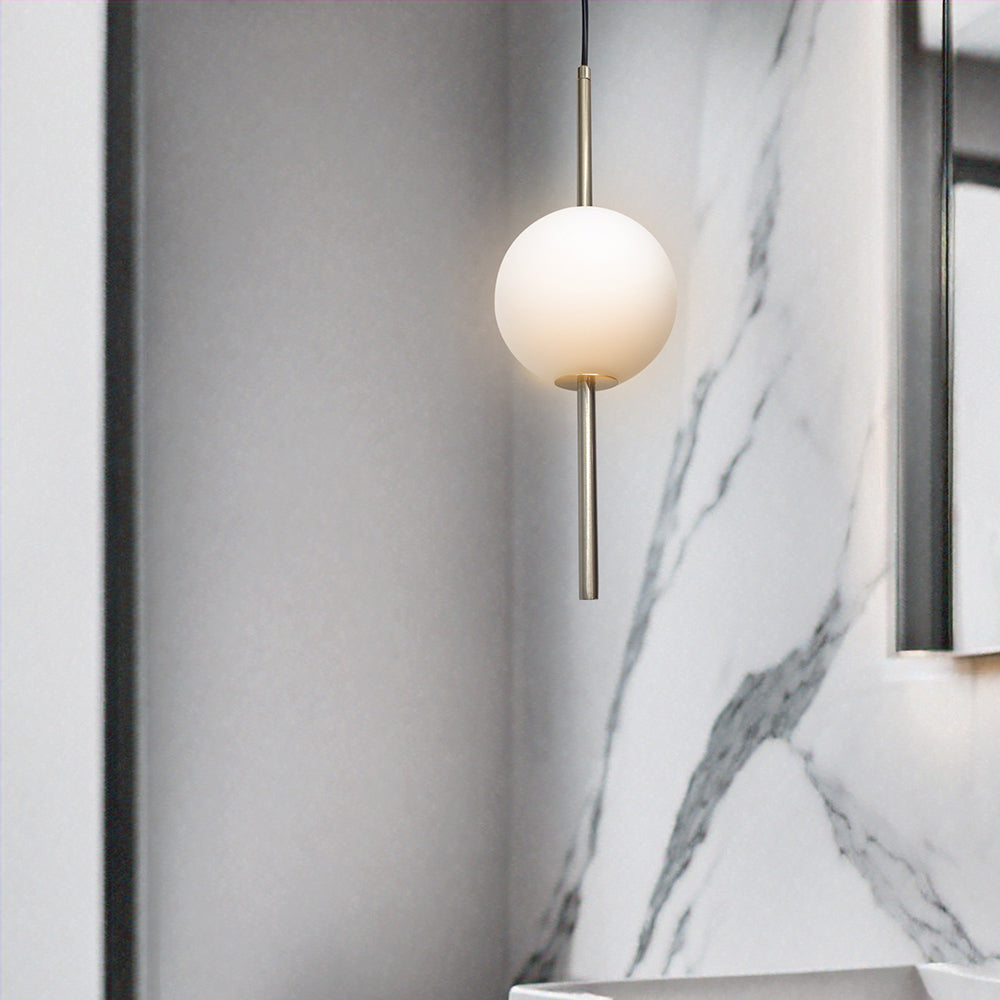 Tarnie 1 Light LED Pendant Nickel / Warm White