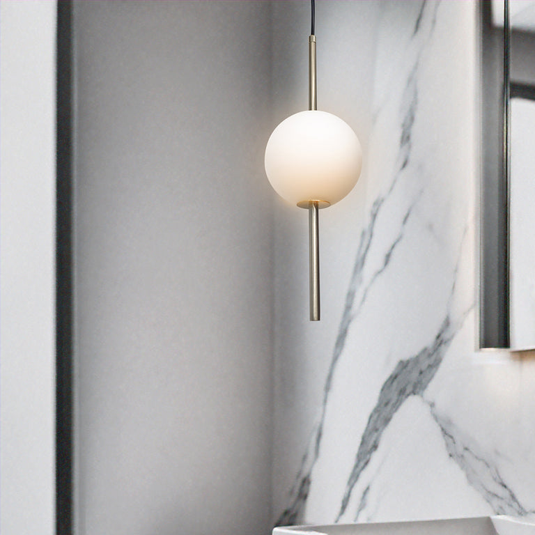 Tarnie 1 Light LED Pendant Nickel / Warm White