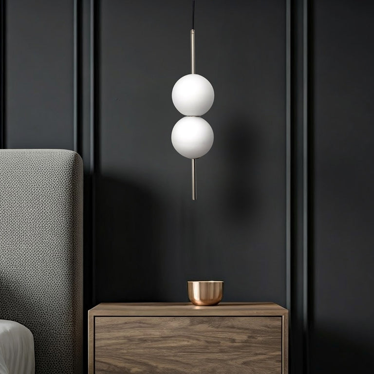 Tarnie 2 Light LED Pendant Nickel / Warm White