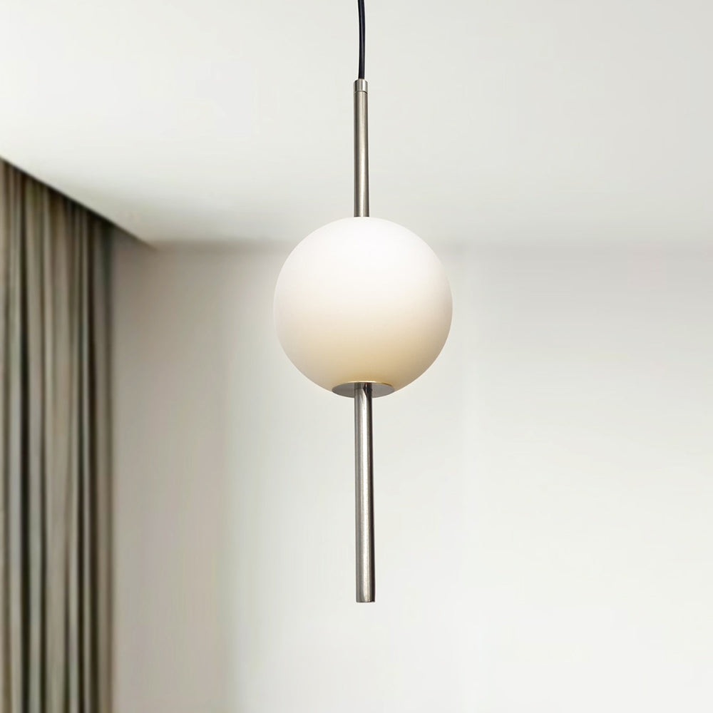 Tarnie 1 Light LED Pendant Nickel / Warm White