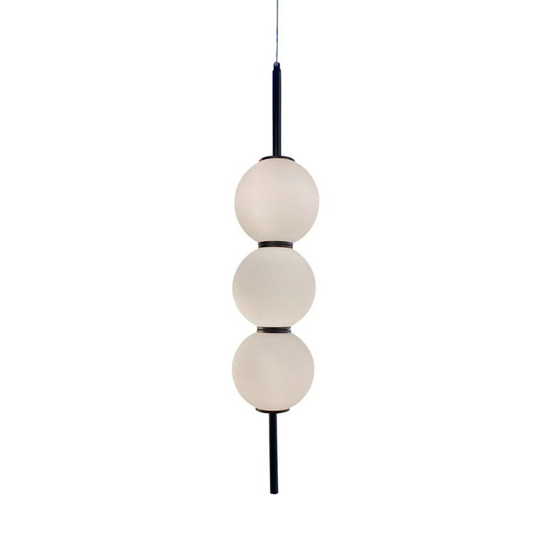 Tarnie 3 Light LED Pendant Black / Warm White