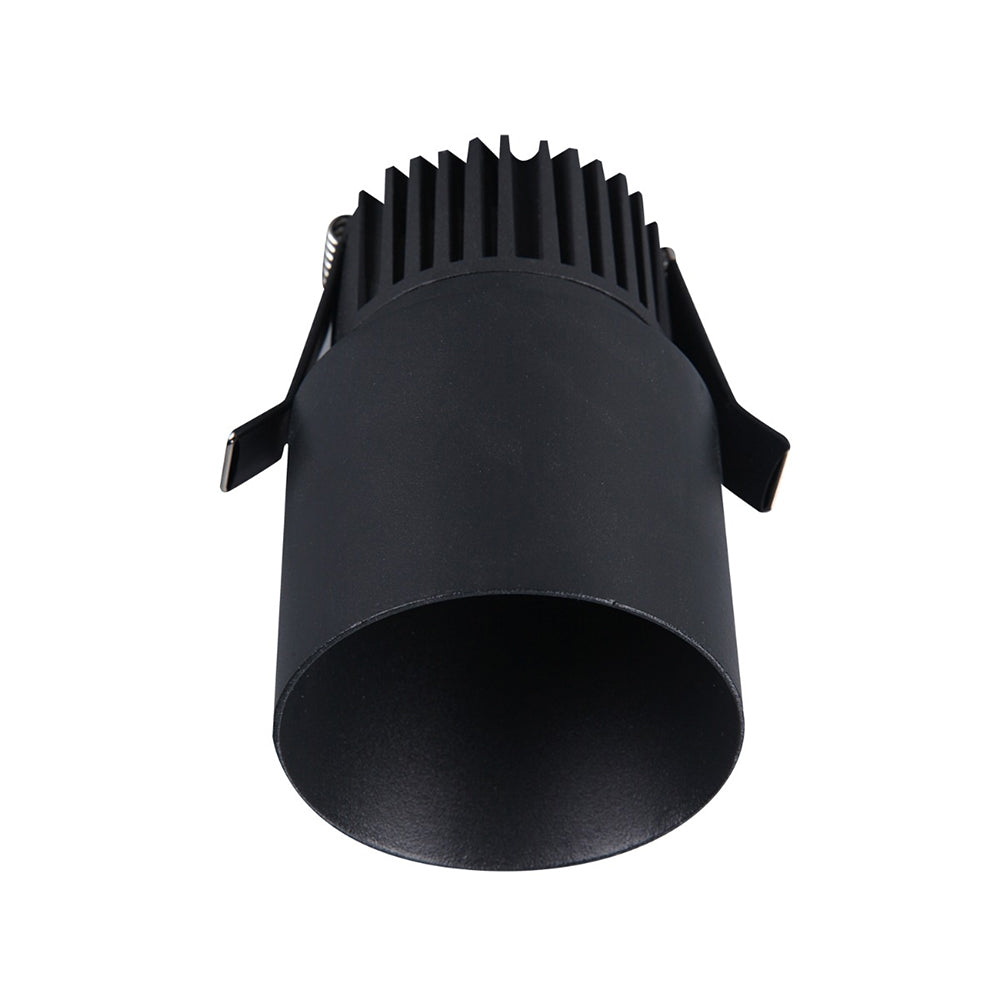 Tubo 65 High CRI 8W LED Dimmable Recessed Downlight Black