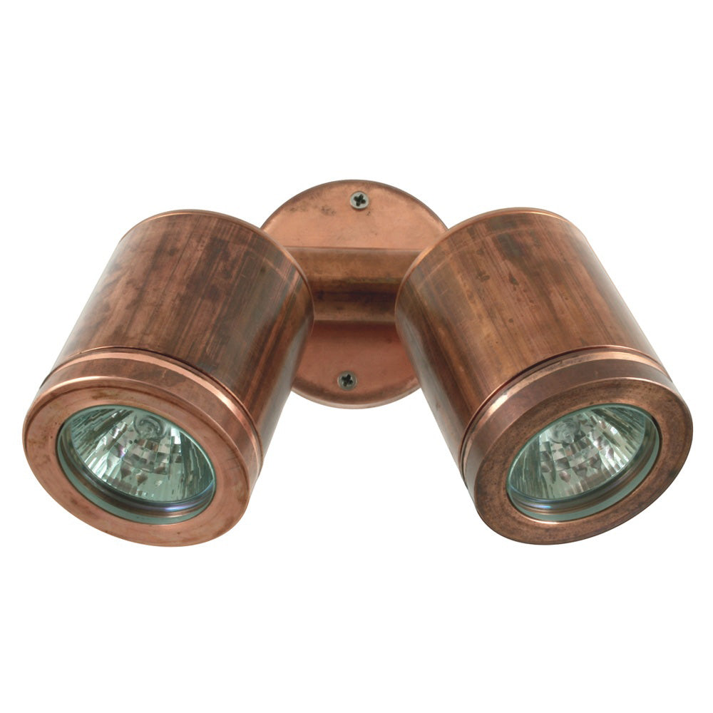 Twin Wall Spot 240V Retro Copper - TWS/R/COP