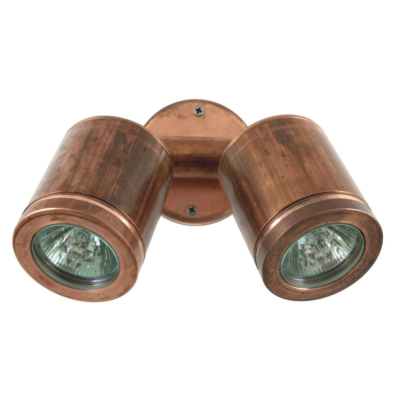 Twin Wall Spot 240V Retro Copper - TWS/R/COP