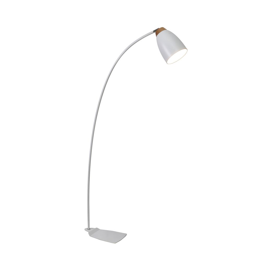 Watchman 1 Light Floor Lamp White - WATCHMAN FL WH