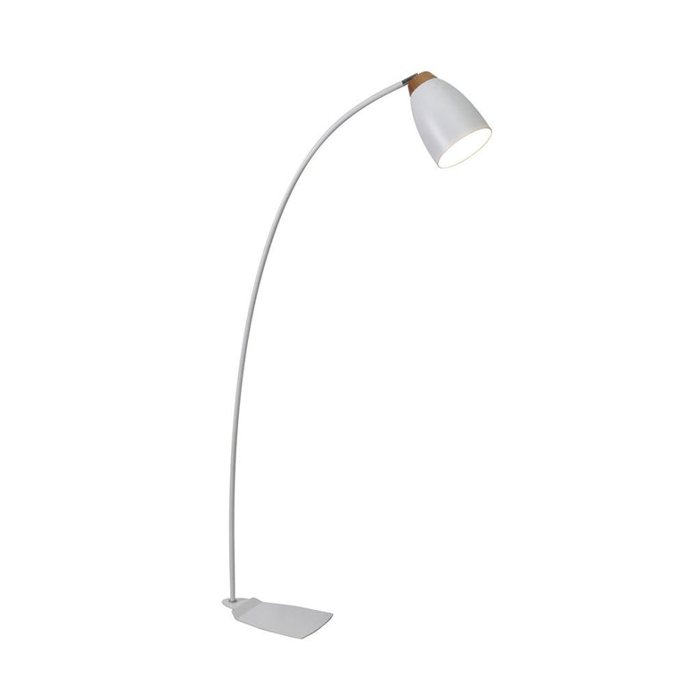 Watchman 1 Light Floor Lamp White - WATCHMAN FL WH