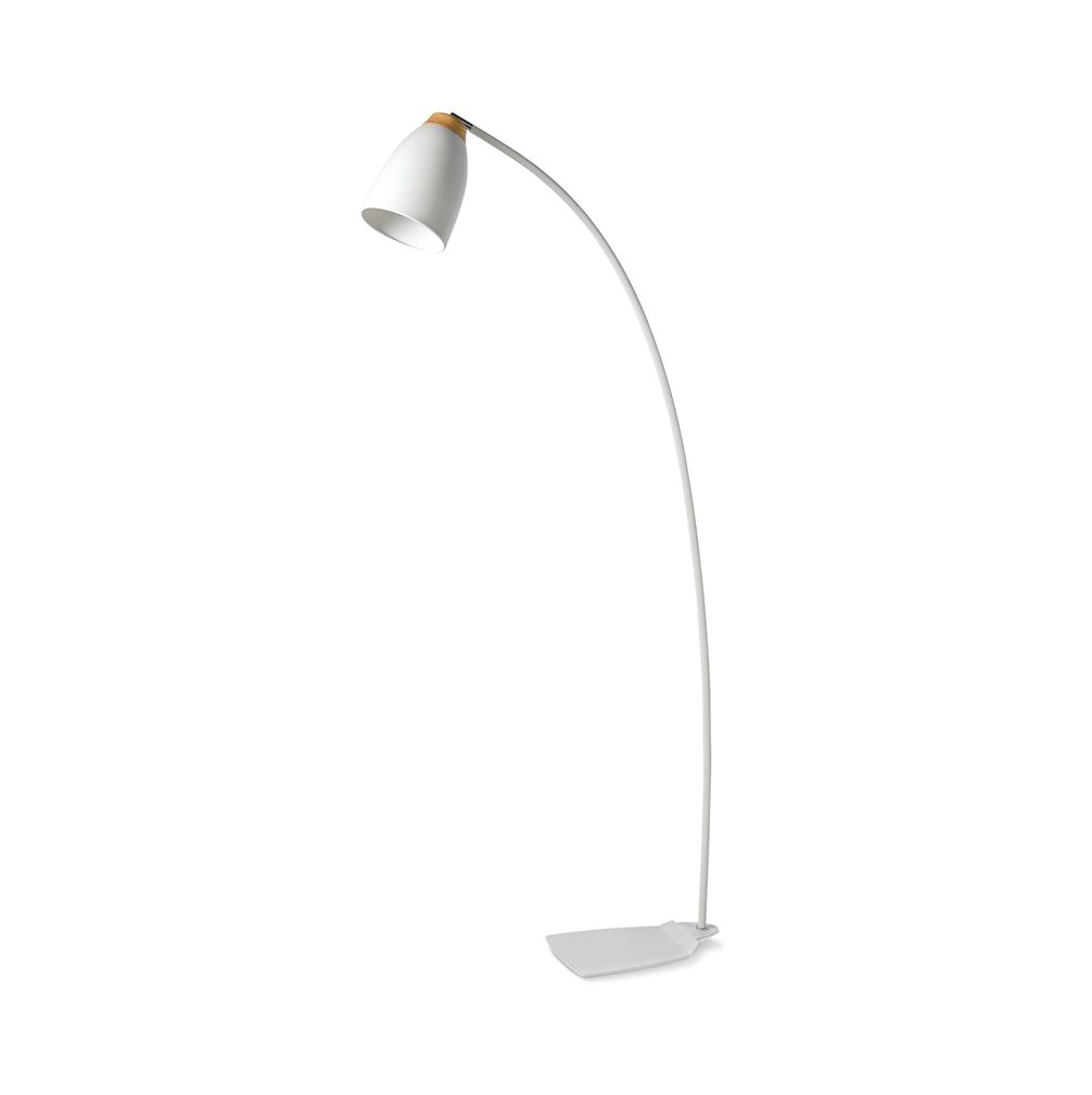 Watchman 1 Light Floor Lamp White - WATCHMAN FL WH