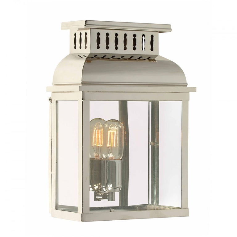 Westminster Wall Lantern Polished Nickel - WESTMINSTER-PN