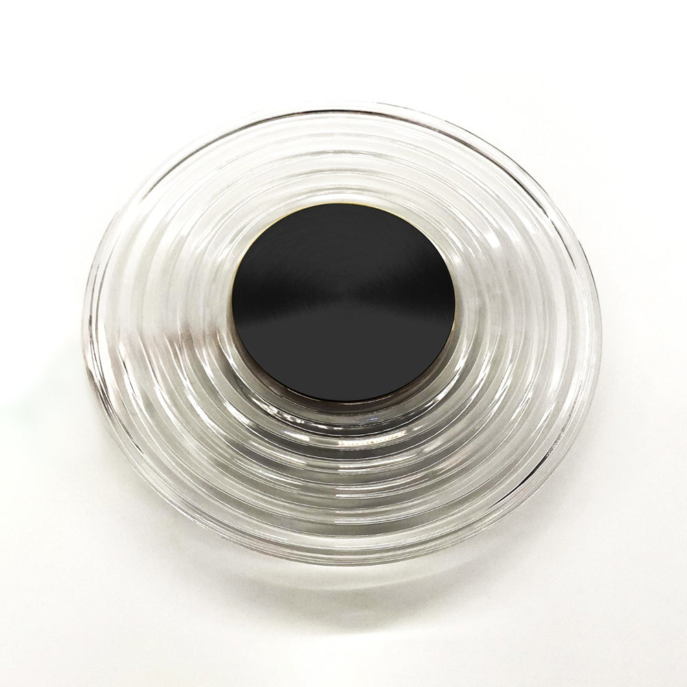 Whirl 280 LED Wall Light Black