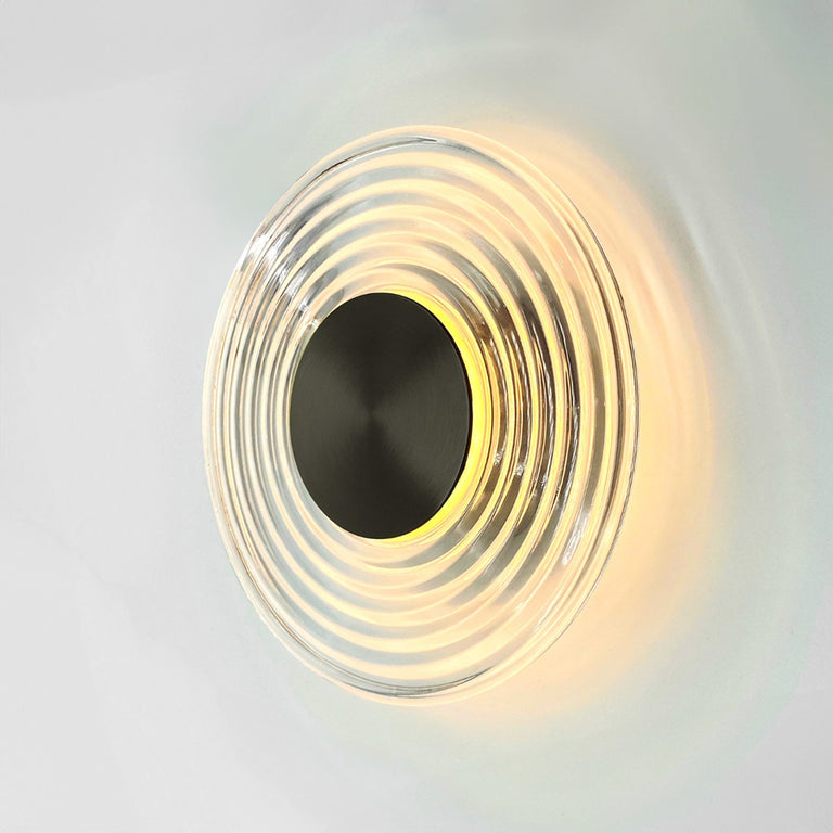 Whirl 280 LED Wall Light Black