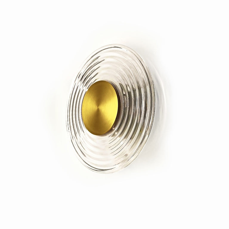 Whirl 200 LED Wall Light Brass