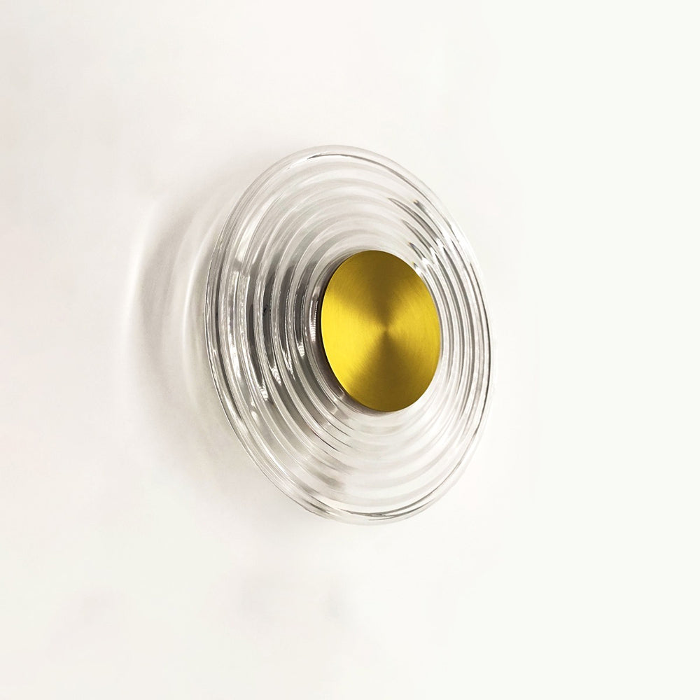Whirl 200 LED Wall Light Brass