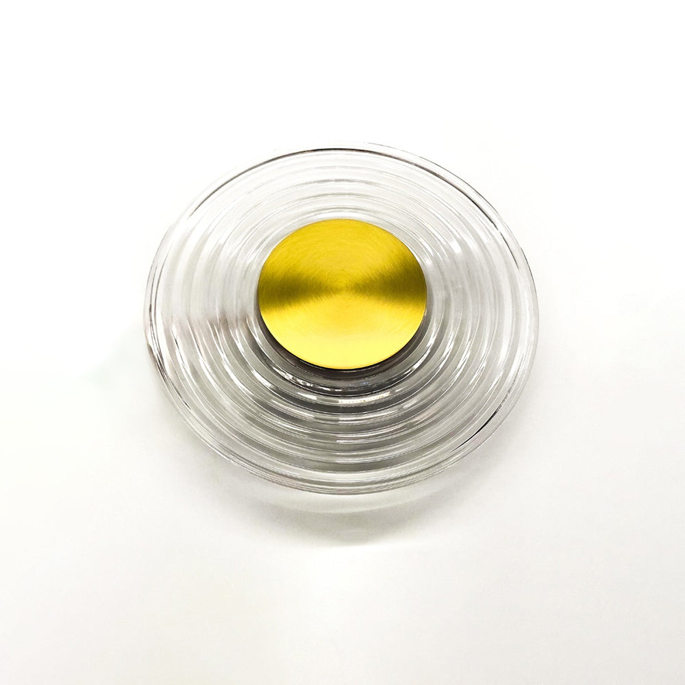 Whirl 200 LED Wall Light Brass