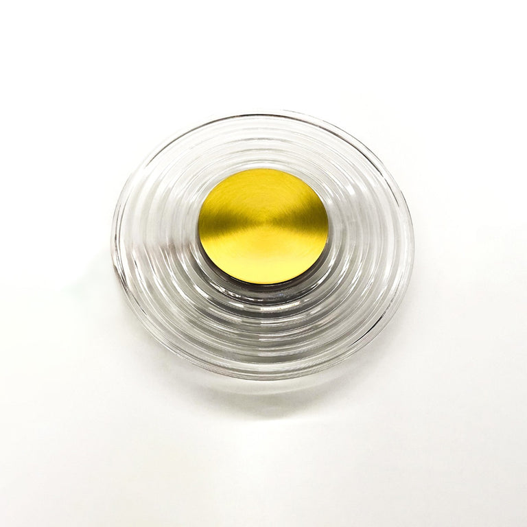 Whirl 200 LED Wall Light Brass