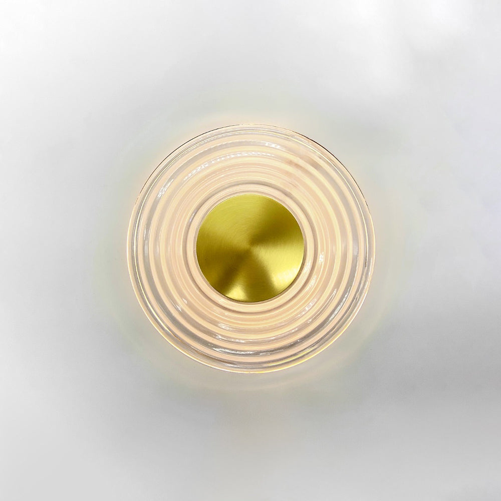 Whirl 200 LED Wall Light Brass