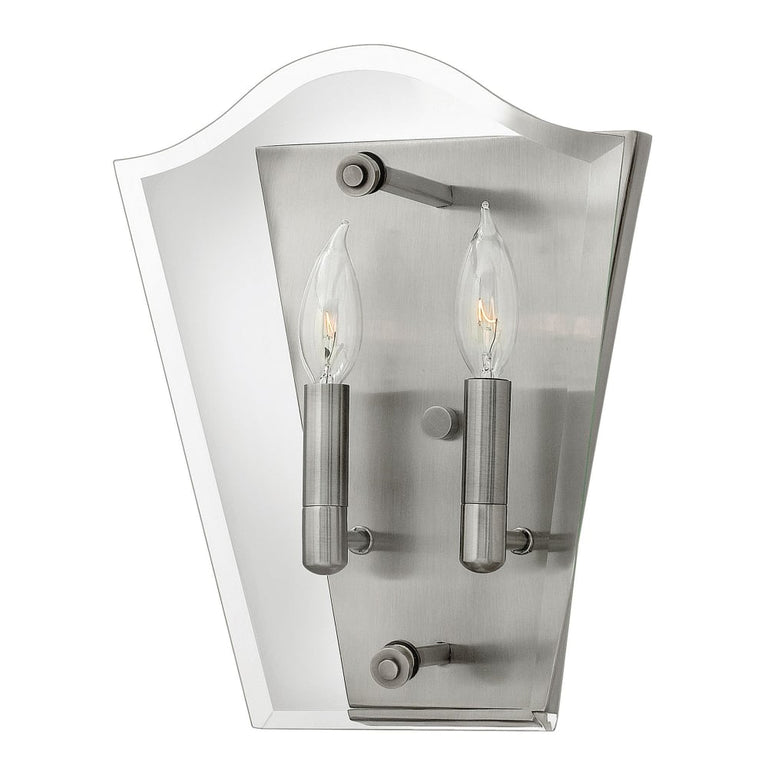 Wingate Wall Light Polished Antique Nickel - HK-WINGATE2