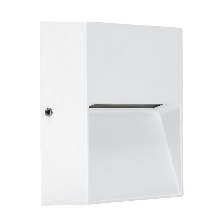 Zeke 4W 12V DC Square LED Step Light White / Warm White - 19852