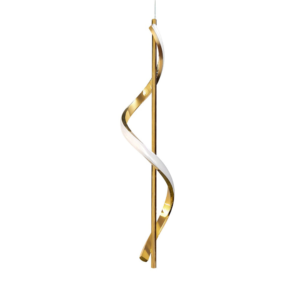 Ziggy 1 Light LED Pendant Gold