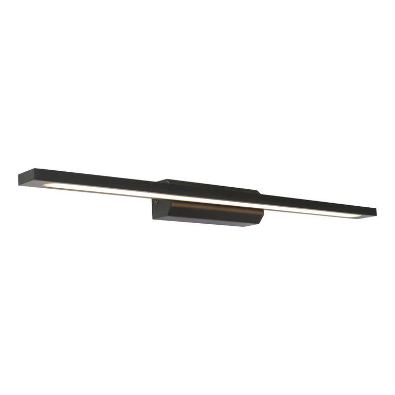 Zodiac 12W LED Dimmable Vanity Light 540mm Black / Cool White - ZODI12WLEDBLK