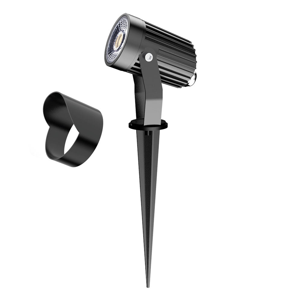 Zoom-Pro 5W LED 12V ~ 24V DC Spike Light Black / Tri-Colour IP67 - 25702