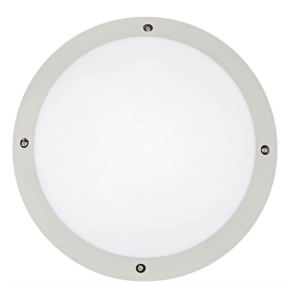 Hardy E27 Outdoor Bunker Light Grey 17450/08.